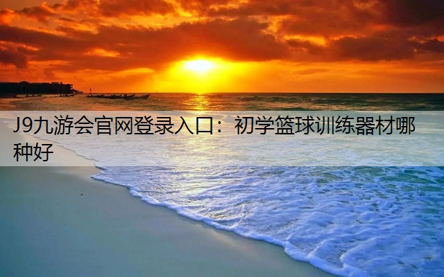 J9九游会官网登录入口：初学篮球训练器材哪种好