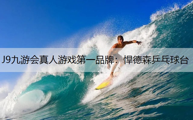 J9九游会真人游戏第一品牌：悍德森乒乓球台